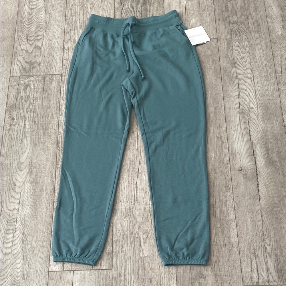 Beyond Yoga Teal Sweatpants Elastic Waistband